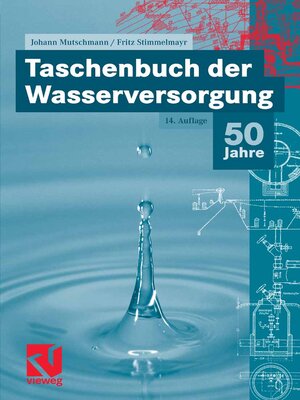 Taschenbuch der Wasserversorgung - ebook